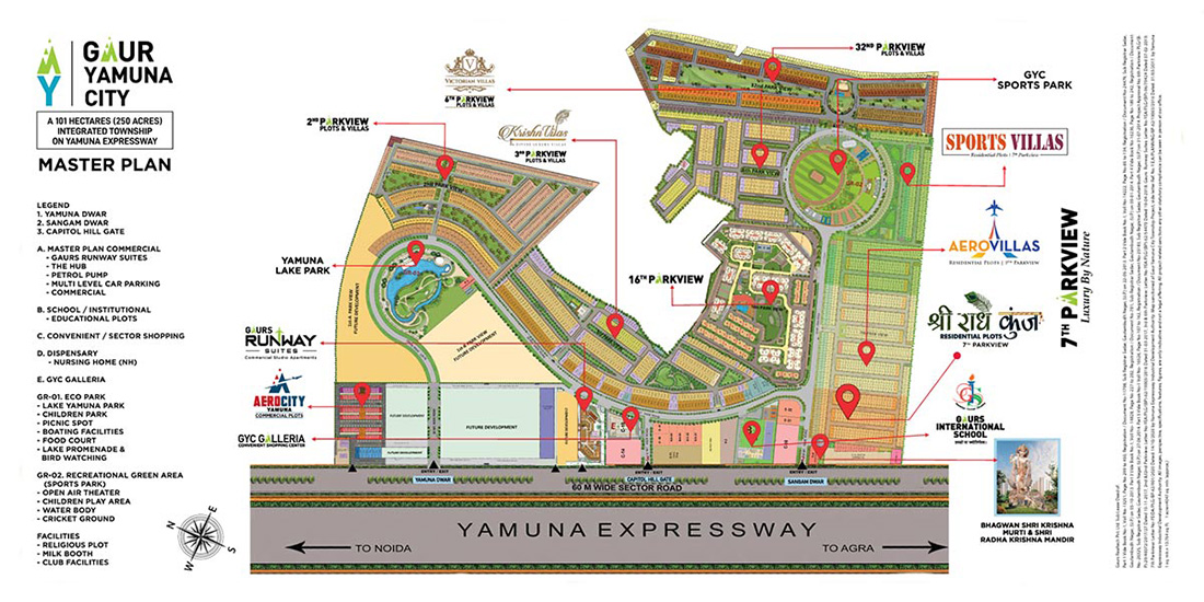 gaur yamuna city master plan